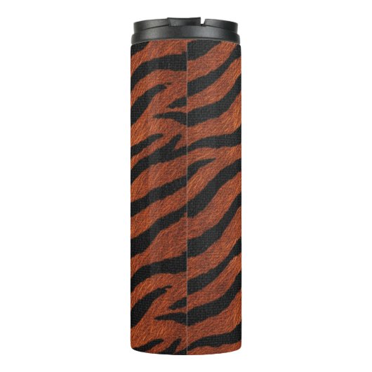 Tiger Stripe Wild Pattern Thermosbeker (Achterkant)