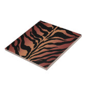 Tiger Striped Home Decor Tegeltje (Zijkant)