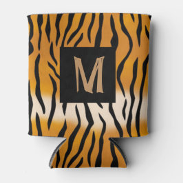 Tiger Striped Monogrammed Koelbox Blikjeskoeler