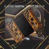 Tiger Stripes Animal Print Badmat