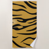 Tiger Stripes Beach Towel Strandlaken (Voorkant)