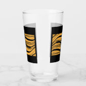 TIGER STRIPES Beer Glas (Links)