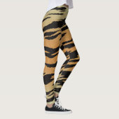 Tiger Stripes Cute Animal Print Leggings (Rechts)