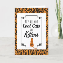 Tiger Stripes Hé, jullie kletsen en Kittens
