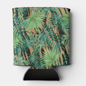 Tiger Stripes Oerwoud Camouflage, gepersonaliseerd Blikjeskoeler (Achterkant)