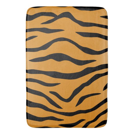 Tiger stripes pattern badmat (Voorkant Verticaal)