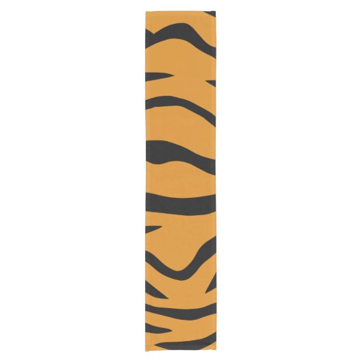 Tiger stripes pattern korte tafelloper (Voorkant)