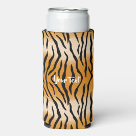 Tiger Stripes Pattern Seltzer Koelbox Blikjeskoeler