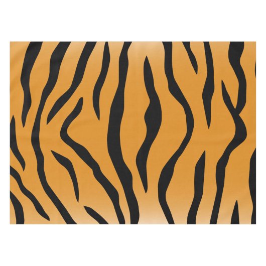 Tiger stripes pattern tafelkleed (Voorkant (Horizontaal))