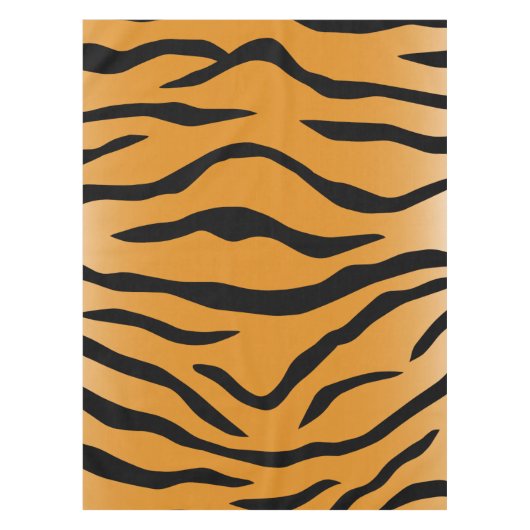 Tiger stripes pattern tafelkleed (Voorkant)