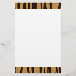 Tiger Stripes Stationery Briefpapier