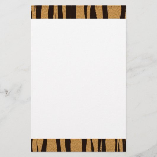Tiger Stripes Stationery Briefpapier (Voorkant)