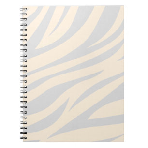 Tiger Stripes zwart Sinaasappel Wild Animal huidpa Notitieboek