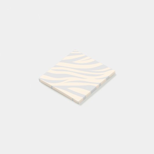 Tiger Stripes zwart Sinaasappel Wild Animal huidpa Post-it® Notes (Schuin)