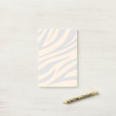 Tiger Stripes zwart Sinaasappel Wild Animal huidpa Post-it® Notes (Op bureau)