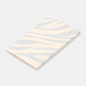 Tiger Stripes zwart Sinaasappel Wild Animal huidpa Post-it® Notes (Schuin)