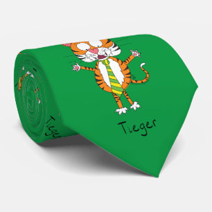 Tiger Stropdas Cute Funny