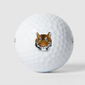 Tiger Sumatran Tiger Wildlife Man-Eater Wildcat Golfballen (Voorkant)