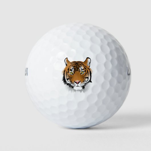 Tiger Sumatran Tiger Wildlife Man-Eater Wildcat Golfballen (Voorkant)