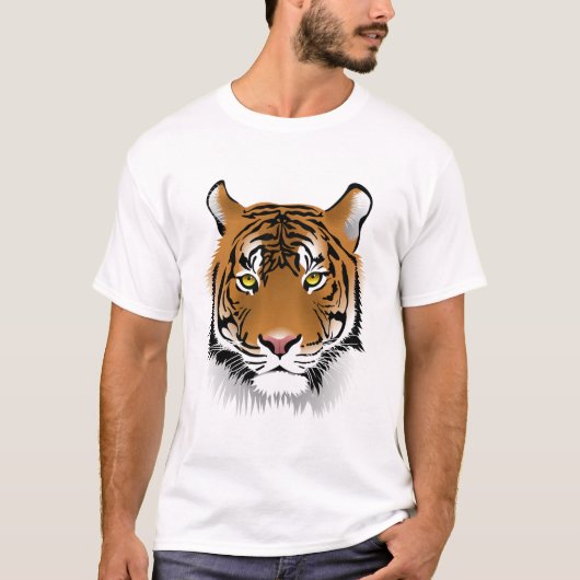 Tiger Sumatran Tiger Wildlife Man-Eater Wildcat T-shirt (Voorkant)