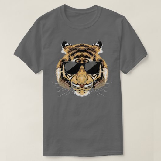 Tiger Sunbril Zoologist Zookeeper Safari Wildli T-shirt (Design voorkant)