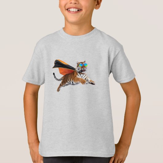Tiger Superhero T-shirt (Voorkant)