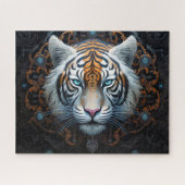 Tiger Surreal Fantasy Kunst Legpuzzel (Horizontaal)