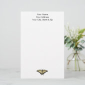 Tiger Swallowtail Briefpapier (Staand voorkant)
