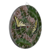 Tiger Swallowtail Butterflies over Joe Pye Weed Dartbord (Voorkant Links)
