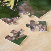 Tiger Swallowtail Butterflies over Joe Pye Weed Legpuzzel (Zijkant)