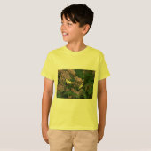 Tiger Swallowtail Butterflies over Joe Pye Weed T-shirt (Voorkant volledig)