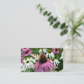 Tiger Swallowtail Butterfly Flower Visitekaartje (Staand voorkant)