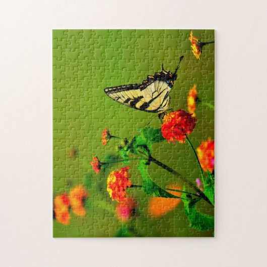 Tiger Swallowtail Butterfly Legpuzzel (Verticaal)