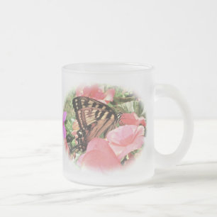 Tiger Swallowtail Butterfly Matglas Koffiemok