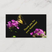 Tiger Swallowtail Butterfly op Phlox in Summer Visitekaartje (Voorkant)