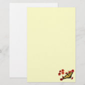 Tiger Swallowtail Butterfly op Red Flowers Briefpapier (Voorkant / Achterkant)