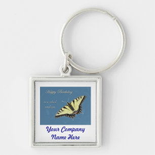 Tiger Swallowtail Butterfly Sleutelhanger