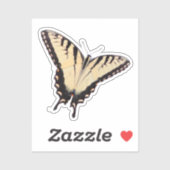 Tiger Swallowtail Butterfly Sticker (Vel)