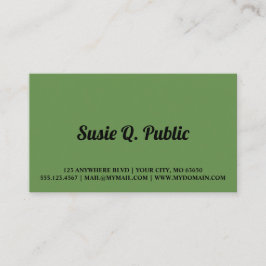 Tiger Swallowtail Butterfly Visitekaartje