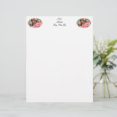 Tiger Swallowtail Letterhead Persoonlijk Briefhoofd (Staand voorkant)