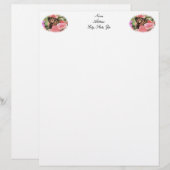 Tiger Swallowtail Letterhead Persoonlijk Briefhoofd (Voorkant / Achterkant)