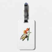 Tiger Swallowtail op Lantanas Bagagelabel (Achterkant verticaal)