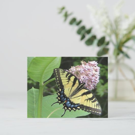 Tiger Swallowtail-vlinder Briefkaart (Staand voorkant)
