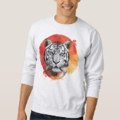 Tiger symbol of courage. Sweatshirt (Voorkant)