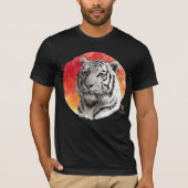 Tiger symbol of courage t-shirt (Voorkant)