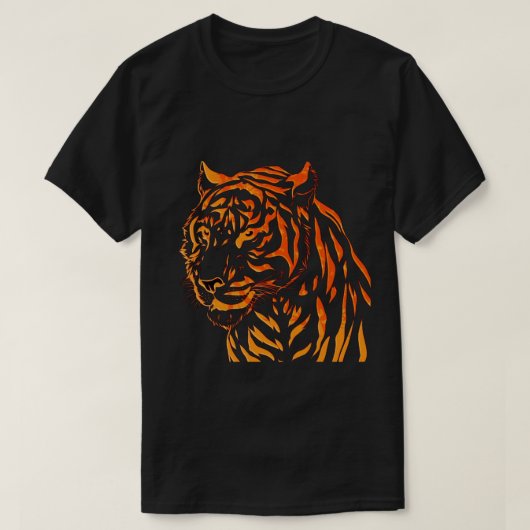 Tiger T-Shirt (Design voorkant)