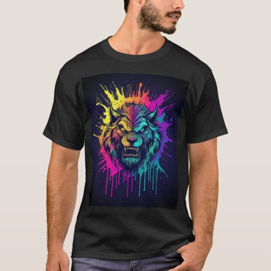 Tiger T-shirt bewerken (Voorkant)