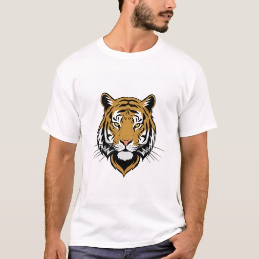 tiger t shirt design (Voorkant)