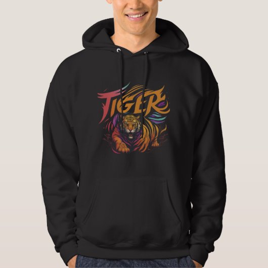 Tiger T-shirt liefhebber (Voorkant)