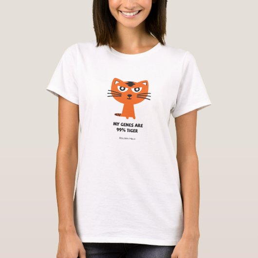 Tiger T-shirt voor dames (Voorkant)